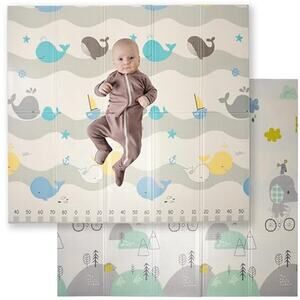 NWT Motherly Haven Extra-L Baby Play Mat (79''x71'' x0.4'')